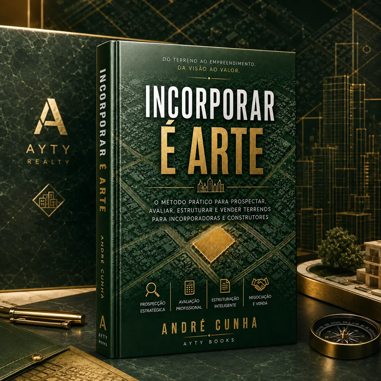 Capa do livro Incorporar é Arte, de André Cunha